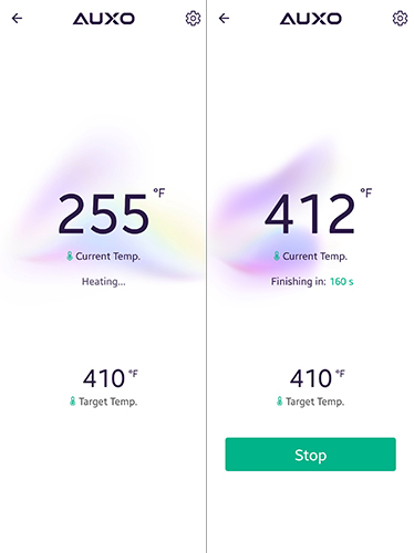AUXO Connect App Screenshot