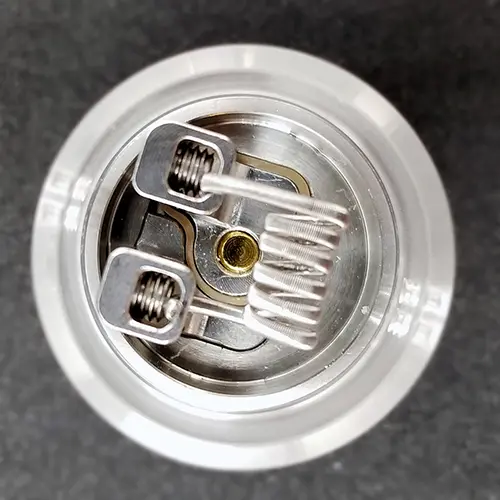 Coil Installed on the Drop Solo RDA Coil Installed on the Drop Solo RDA