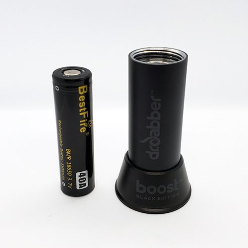 Dr Dabber Boost Black Battery and Compartment