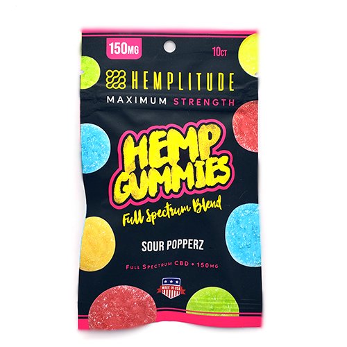 Hemp Gummies Sour Popperz