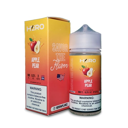 HERO Ejuices - Apple Pear Freebase HERO Ejuices - Apple Pear Freebase