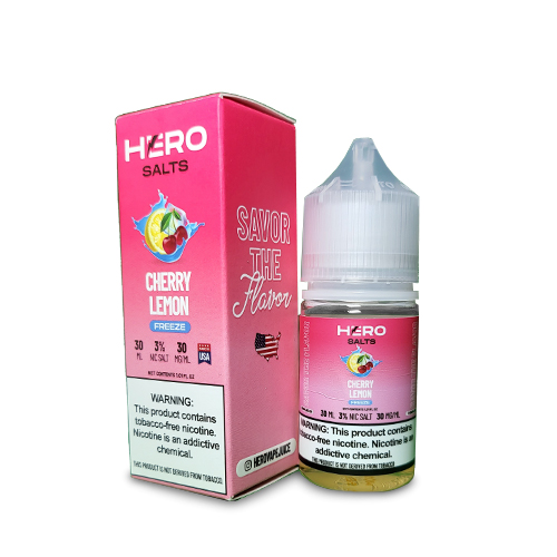 HERO Ejuices - Cherry Lemon Salts HERO Ejuices - Cherry Lemon Salts