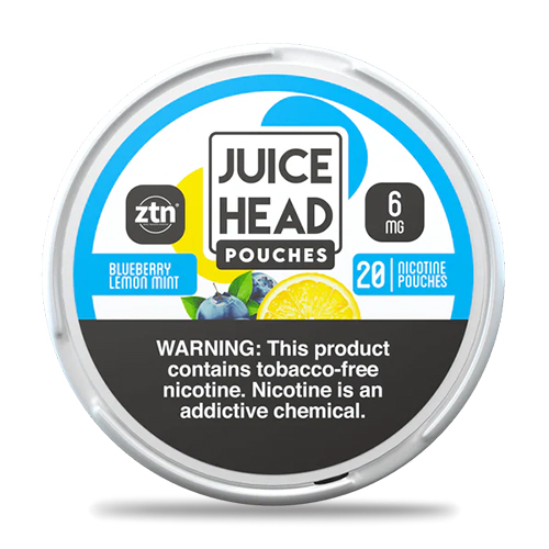 Juice Head TFN Pouches - Blueberry Lemon Mint Juice Head TFN Pouches - Blueberry Lemon Mint