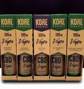 Kore Organic CBD Ejuice Review Main Banner