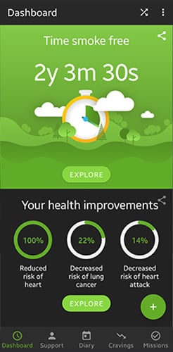 Smoke Free App