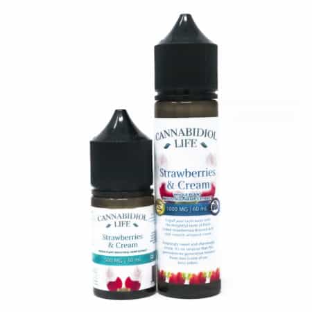 Strawberries & Cream CBD Ejuice