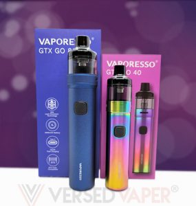 Vaporesso GTX GO 80 & GTX GO 40 Main Banner
