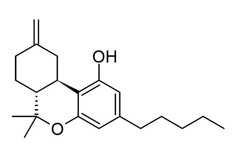 Delta 11 THC Structure