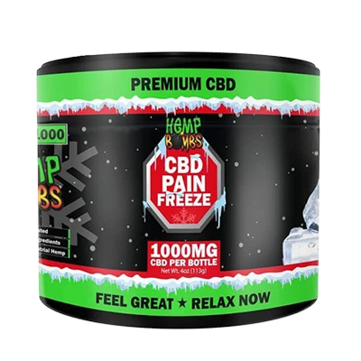 Hemp Bombs CBD Pain Freeze Topical 400x400