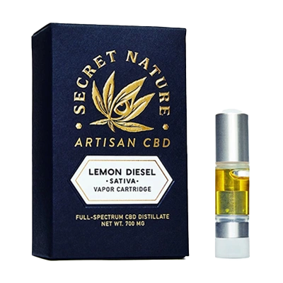 Secret Nature CBD Cartridge 400X400