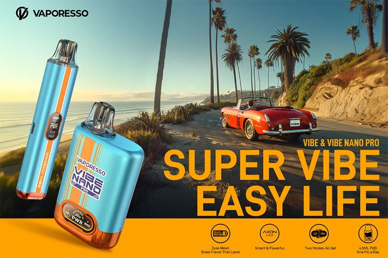 VAPORESSO Unveils VIBE Series at TPE Las Vegas - 1