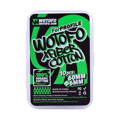 Wotofo Xfiber Cotton 6mm 400x400